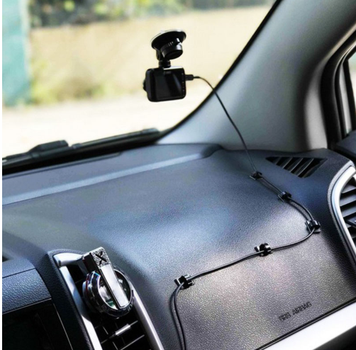 Car Wire Organizer Clips for Dashcam and Charging Cables