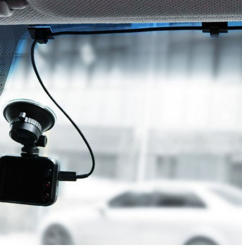 Car Wire Organizer Clips for Dashcam and Charging Cables