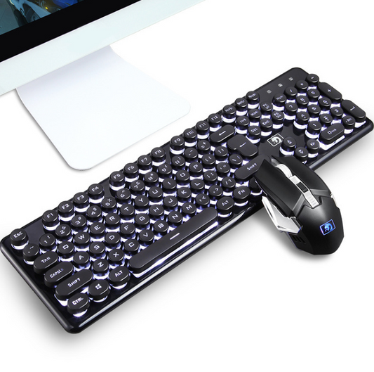 Wireless RGB Gaming Keyboard and Mouse Set