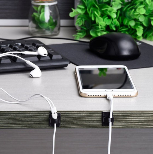 Car Wire Organizer Clips for Dashcam and Charging Cables