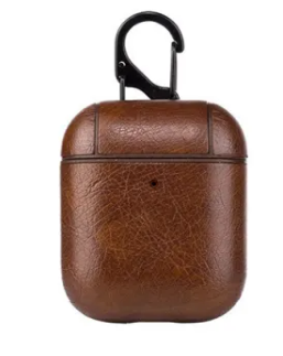 Drop-Resistant Leather Protective Airpods Case