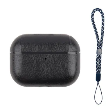 Drop-Resistant Leather Protective Airpods Case