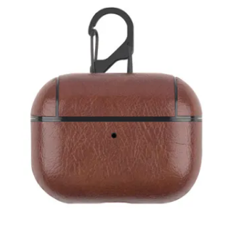 Drop-Resistant Leather Protective Airpods Case
