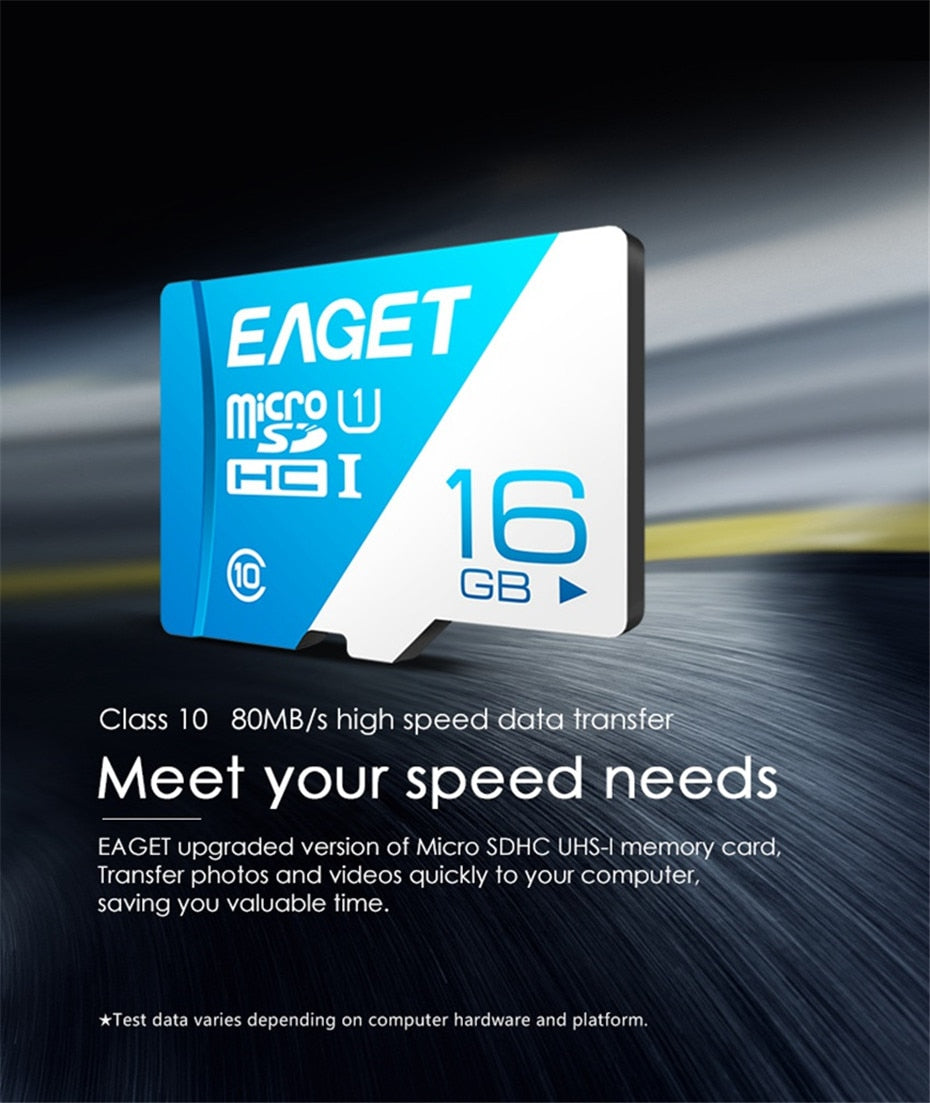 EAGET Memory Card for Car Navigation and Dashcam