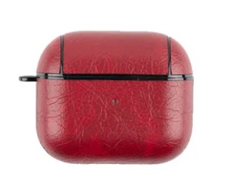 Drop-Resistant Leather Protective Airpods Case