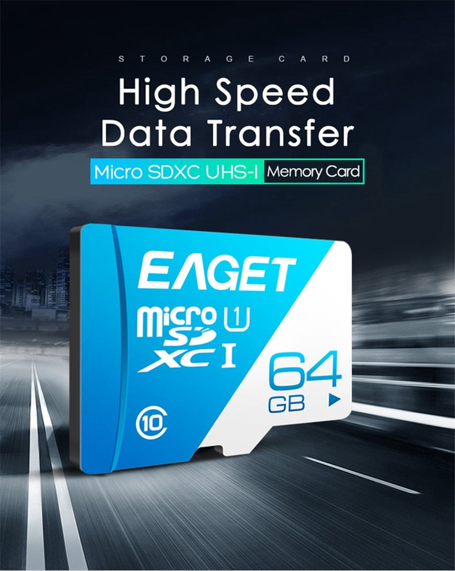 EAGET Memory Card for Car Navigation and Dashcam