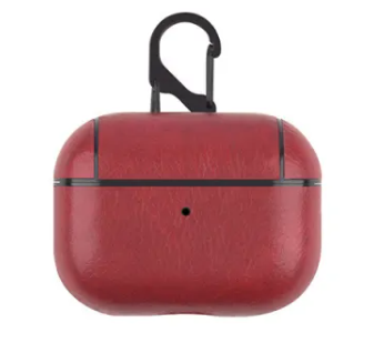 Drop-Resistant Leather Protective Airpods Case