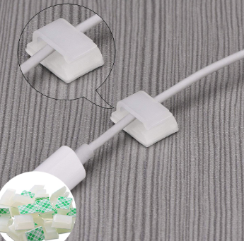 Car Wire Organizer Clips for Dashcam and Charging Cables
